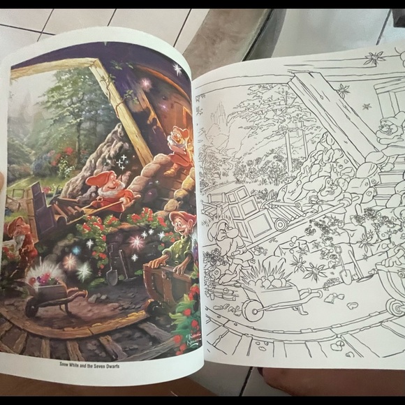 ‼️SOLD‼️Disney Coloring Book with 48 Coloring Pencils Set - Picture 5 of 13